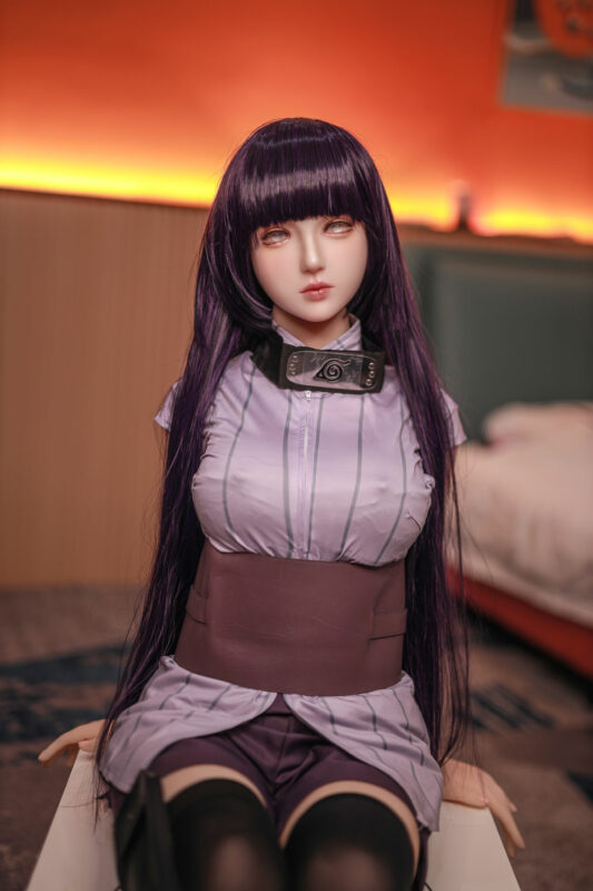 Hyuuga Hinata Life Size Anime Sex Doll With Silicone Head PetiteSexDoll