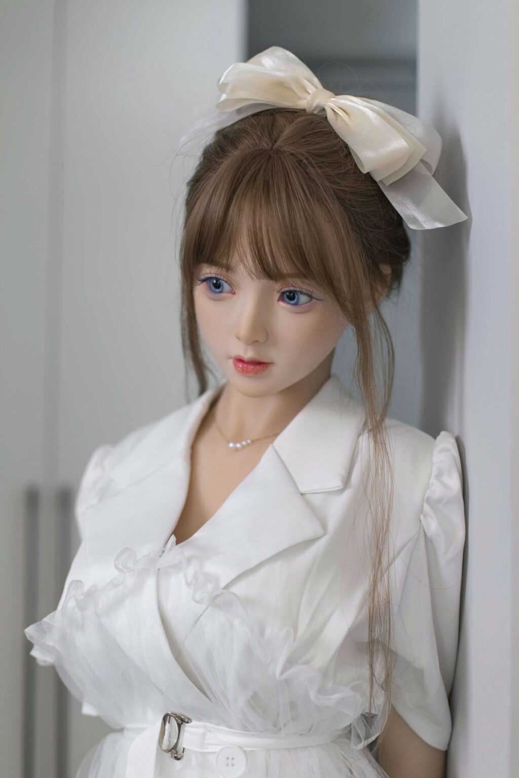 Anouk Small Breast Lifelike Sex Doll With Silicone Head PetiteSexDoll