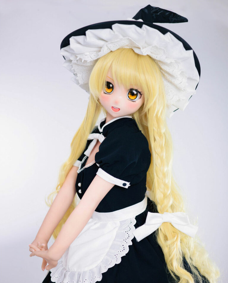 Kirisame Marisa Touhou Project Celebrity Anime Sex Doll With PVC Head