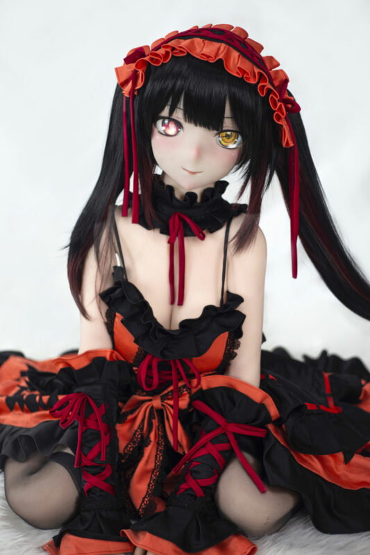 Tokisaki Kurumi Date A Live Anime Sex Doll With Pvc Head Petitesexdoll