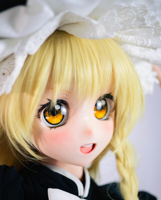 Kirisame Marisa Touhou Project Celebrity Anime Sex Doll With PVC Head