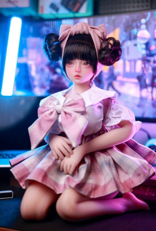 Hisa 2ft10 88cm Japanese Cute Mini Sex Doll With BJD Head