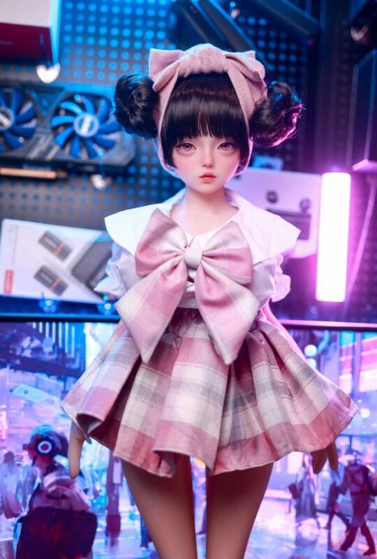 Hisa 2ft10 88cm Japanese Cute Mini Sex Doll With BJD Head